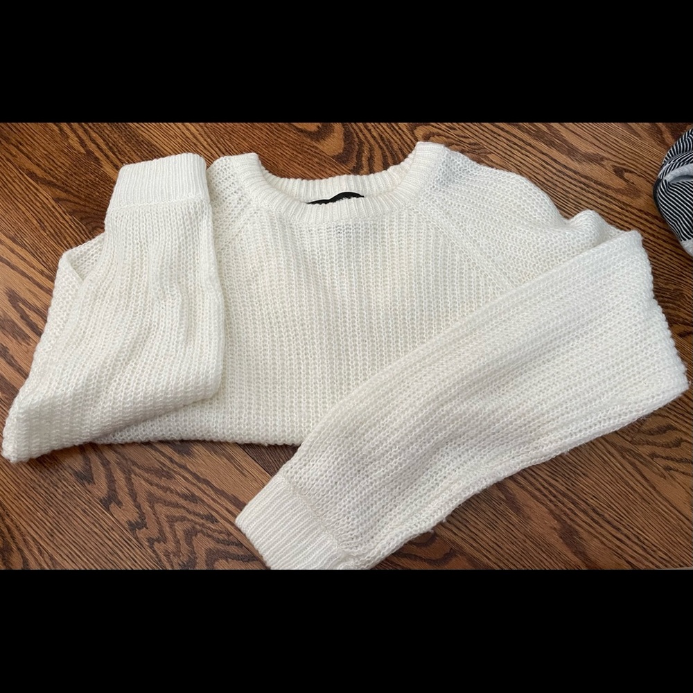White sweater